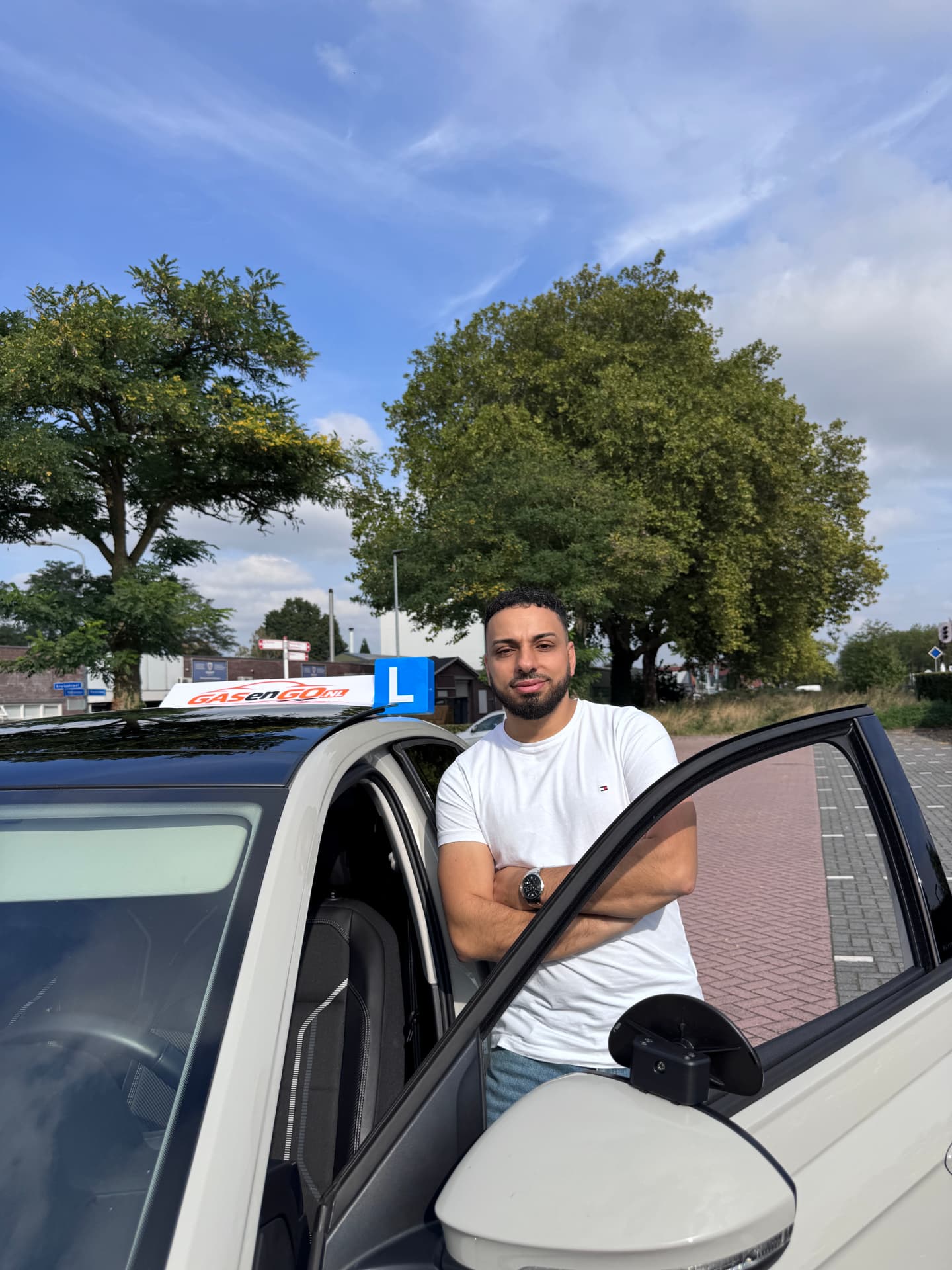 Kadir, rijinstructeur